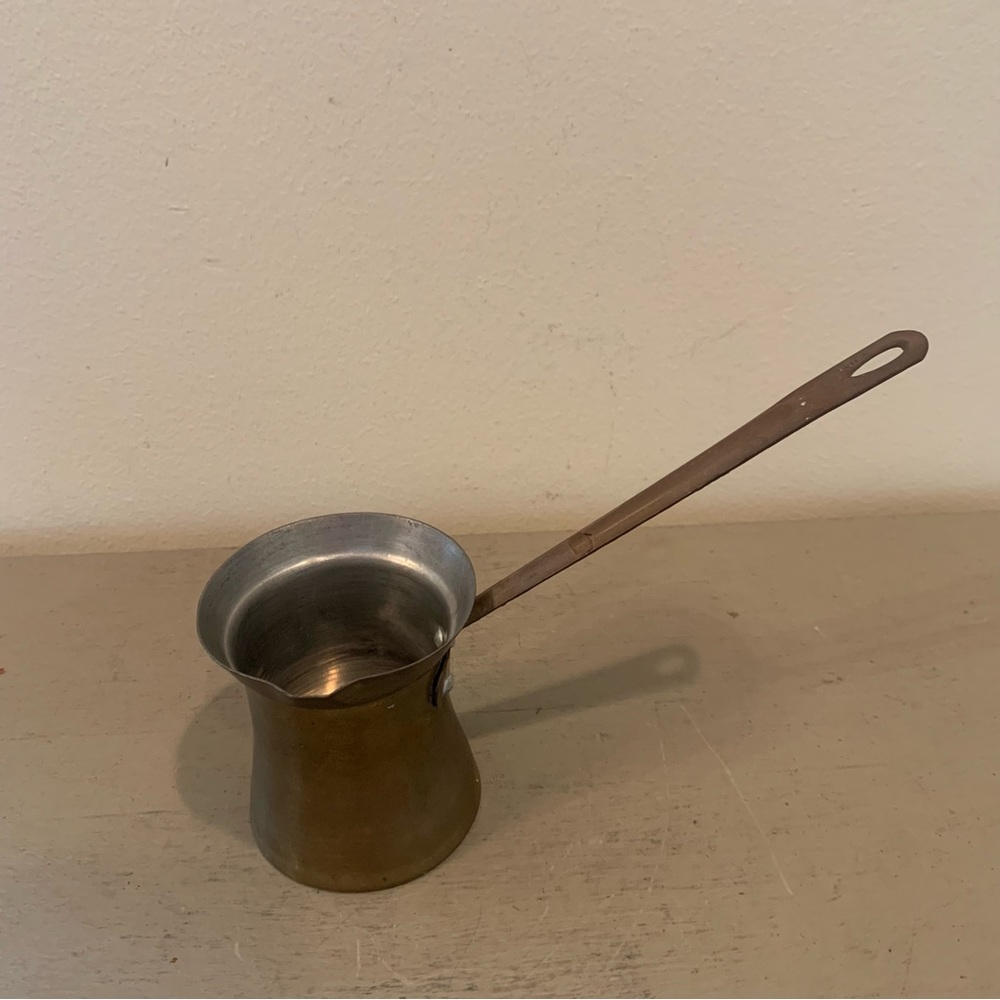 VTG Brass Milk/Butter Warmer